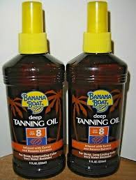 2 Nuevo Spray Aceite De Bronceado Profundo Banana Boat Bomba Spf 8 Con Extractos De Zanahoria Banana Ebay