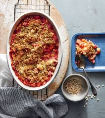 Mom S Rhubarb Apple Crisp Recipe Recipe Rhubarb Recipes Rhubarb Apple Crisp Fruit Crisp
