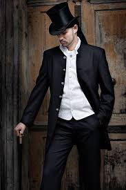 More images for brautkleider steampunk » Extravagante Herrenmode Gehrock Ausgefallene Hochzeitsanzuge Gehrock Hochzeitsanzug Anzug
