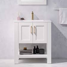 Find something extraordinary for every style, and enjoy free delivery on most items. Dropship F R 30 Bathroom Vanity And Sink Combo White Bathroom Vanity With Sink 30 Inch Bathroom Vanity Cabinet With Marble Countertop 3 Colors Available White Blue Gray To Sell Online At A