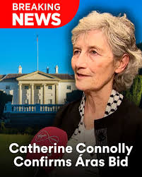 Galway West Independent TD Catherine Connolly has confirmed she will run  for President. Speaking to the Galway City Tribune, she said: “My mind is  made up to run. I've support from across