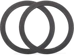 Danco 2 in pop up plug washer 80346 the. Kone Strainer Gasket Seal Ring 2 Pack Rubber Gray Washer Fits For 3 1 2 Inch Kitchen Sink Drain No Need Plumber Putty Amazon Com