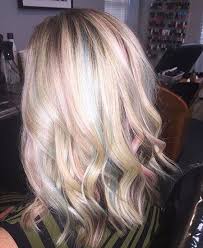 Pastel Highlights In Hair Pastel Rainbow Hair Opal Hair Hair Shows