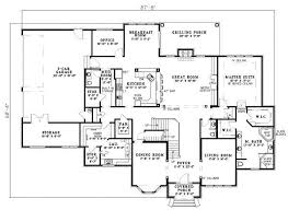 European Style House Plan 4 Beds 4 Baths 4488 Sq Ft Plan 17 524 Home Design Floor Plans Contemporary House Plans Floor Plans