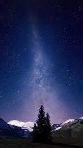 Paisaje nocturno estrellado cielo montana fondo de pantalla. Montanas De Noche Y Estrellas Fondo De Pantalla 4k Ultra Hd Id 3038