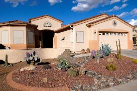 A xeriscape is a landscaped area specifically designed to withstand drought conditions and reduce water consumption. How To Create Your Own Award Winning Southwest Xeriscape Garden Neighborhoods Com