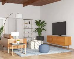 How To Find The Best Tv Stand For Your Tv Size Modsy Blog Tv unit entertainment media led cabinet modern high gloss stand living room set.