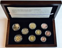 Bank of latvia review of social costs of retail payment instruments in latvia. Latvia Euro Coinset 2015 Proof Euro Coins Tv The Online Eurocoins Catalogue