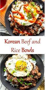 1562 Reviews My Best Recipes Korean Beef And Rice Bowls 13 The Best Recipes Beef And Rice Cooking Recipes Recipes