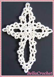 You can starch it if you want to. Crochet Cross Pattern Bellacrochet Dainty Cross Bookmark Or Ornament A Free Crochet Crochetnstyle Com