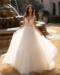 The open illusion back leads down to its striking. A Line Wedding Dresses 2020 2021 Collections Overview