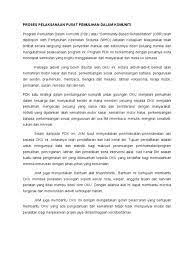 Memupuk semangat kerjasama komuniti setempat dalam menjaga kebersihan dan keceriaan persekitaran setiap kawasan perumahan Proses Pelaksanaan Pusat Pemulihan Dalam Komuniti