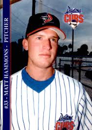1999 Daytona Cubs Roox #14 Matt Hammons San Diego California CA Baseball  Card