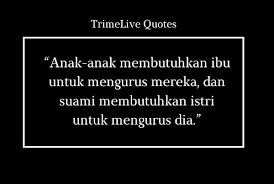 Kalau kamu jadi mertua kelak, jadilah temannya, bukan ibunya. Kata Kata Sindiran Buat Istri Untuk Sadarkan Kesalahannya Trimelive Com