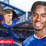 Cole Palmer and Jeremie Frimpong react to Chelsea's new man Jamie Gittens