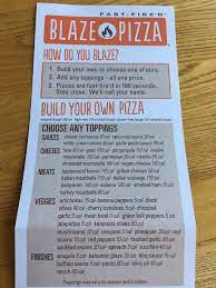 Blaze Pizza Bakersfield California Restaurant Happycow