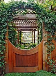 If you need a cedar arbor with gate for property definition, choose from one of our matching cedar garden gates. Beautiful Gated Arbor Ideas Better Homes Gardens