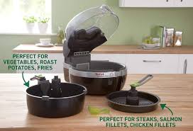 U isto vreme pripremate dva tipa hrane i tako dobijate ceo obrok! Tefal Actifry Yv9601 Hetelucht Friteuse Zwart Bol Com