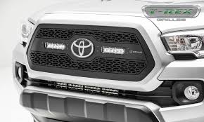 Shop 2010 toyota tacoma grille. 2018 2021 Tacoma Zroadz Grille Black 1 Pc Insert With 2 6 Leds Does Not Fit Vehicles With Camera Pn Z319511