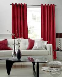 Claret Red Curtains For A Vibrant Feel Red Curtains Living Room Living Room Red Purple Living Room