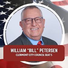 William “Bill” Petersen, Clermont City Council