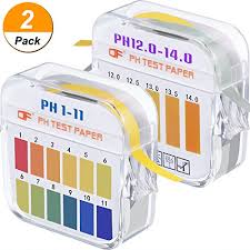 Jovitec 2 Boxes Universal Ph Test Paper Double Color Roll