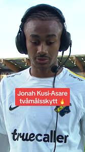 16-årige Jonah Kusi-Asare gjorde två mål på en halvlek för AIK i  försäsongsmatchen mot BP 🔥 #aik #jonahkusiasare #footballer