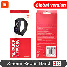 Ready Stock Xiaomi Mi Smart Band 4c Black Global Version Xiao Mi Band 4c Black New Pgmall