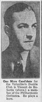 Vincenzo “Vincent” De Rubertis (1896-1962)