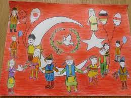 Ilkokul 2 Sinif 23 Nisan Resimleri Google Da Ara Cizim Nisan Resim