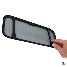 Used in both the jamb and mullion of the frame. Lewmar Portlight Clip Flyscreens