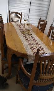 Wooden dining table + 6 chairs. 6 Seater Solid Narra Dining Table Furniture Home Living Furniture Chairs On Carousell