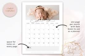 Psd Photo Calendar Template 2021 1 In 2020 Photo Calendar Calendar Template Print Calendar