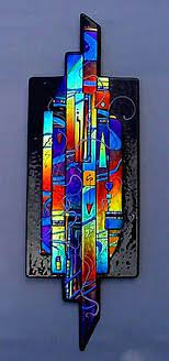 Laurel Yourkowski Fused Glass Wall Art Stained Glass Art Glass Wall Art