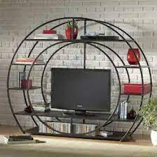 Circle Entertainment Center Living Room Entertainment Entertainment Center Decor