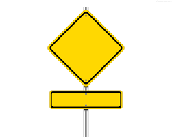 Black And Yellow Sign Meaning Blank Yellow Road Sign Images Pictures Road Signs Yellow Road Signs Sign Image