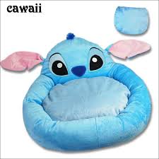 Personnages De Dessins Animes Bleu Point Pet House Bed Pour Chiens Canape Chat Petit Chien Matel Personnage De Dessin Anime Bleu Stitch Disney House De Couette