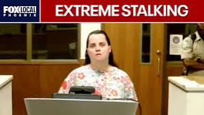 Peoria woman arrested on 54 counts of stalking, threats