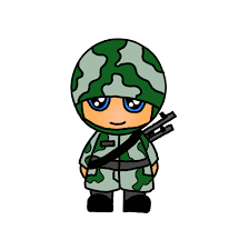 Learn how to draw easy simply by following the steps outlined in our video lessons. How To Draw A Soldier Step By Step Easy Drawing Guides Drawing Howtos