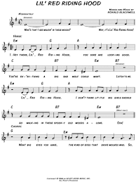 Sam The Sham And The Pharaohs Li L Red Riding Hood Sheet Music Leadsheet In E Minor Transposable Download Print Sku Mn0037513