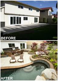 Beautiful backyard makeovers and patio water fountain features, 3d render. 5 California Backyard Makeovers From Flip Or Flop Selling Summer Hgtv S Decorating Design Blog Hgtv