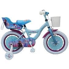 14 Zoll Disney Die Eiskonigin 2 Kinderfahrrad Blau Smyths Toys Superstores