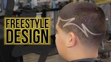 DOPE FREESTYLE DESIGN 🔥 How to do a hair design - YouTube