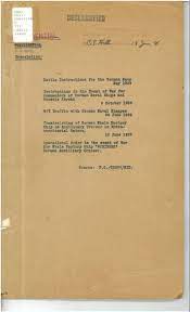 Battle Instructions For The German Navy