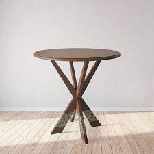 hashi كيميت kemitt circular table table wood veneer