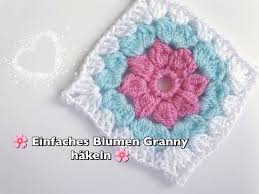 Es ist ein teil vom elements cal, einer riesigen decke. Einfaches Blumen Granny Square Hakeln Super Fur Anfanger Geeignet Youtube