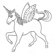 We have several coloring pages for the letter u decorated with beautiful unicorn images for them to color. Flying Unicorn Coloring Pages Coloring Home