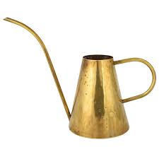 Heavy solid brass or plated copper construction. Brass Watering Can 26 For Sale On 1stdibs