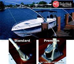 The mooring whip system pulls your boat a safe, convenient distance away from the dock thereby protecting it from the damaging forces of waves, wind, tides and wakes. Taylor Made Products Mooring Whips Dockgear Com