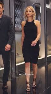Related Image Black Halter Dress Jennifer Lawrence Dress Black Cocktail Dress